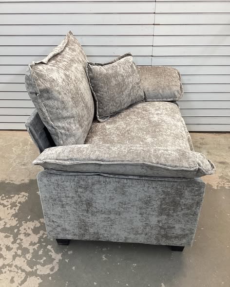 53" Comfy Cloud Couch Deep Seat Sofa Chair With Throw Pillow For Living Room Bedroom