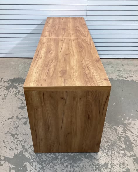 78.7" Extra Long Computer Desk, Large Solid Wood Executive Desk