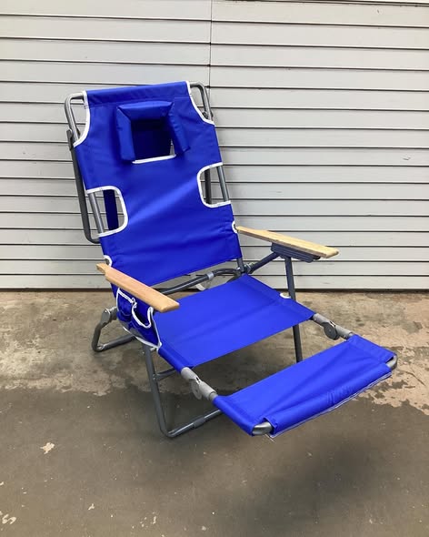 3-IN-1 Foldable Beach Chair with Footrest and Adjustable Backrest
