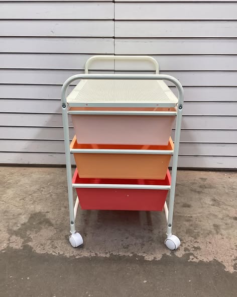 Costway 9 Drawer Rolling Organizer Utility Cart