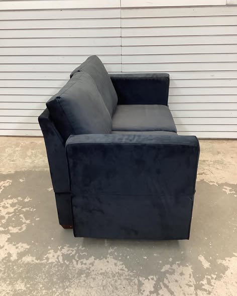 Belffin 2 Seats Modular Velvet Pull-out Loveseat Sleeper Sofa