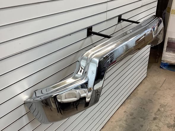 Replacement for Silverado 1500 2022 2023 2024 Front Bumper Cover Chrome w/o Sensor Holes