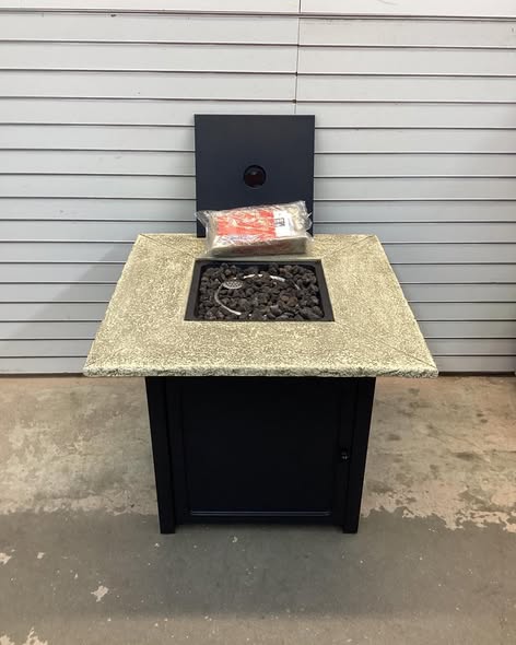 Threshold Rocksprings Stacked Stone Fire Pit - Light Brown