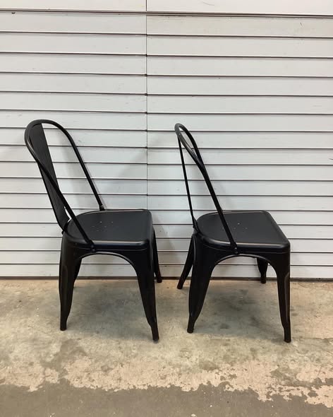Brand new Lilian Metal Stacking Side Chair (Set of 2)
