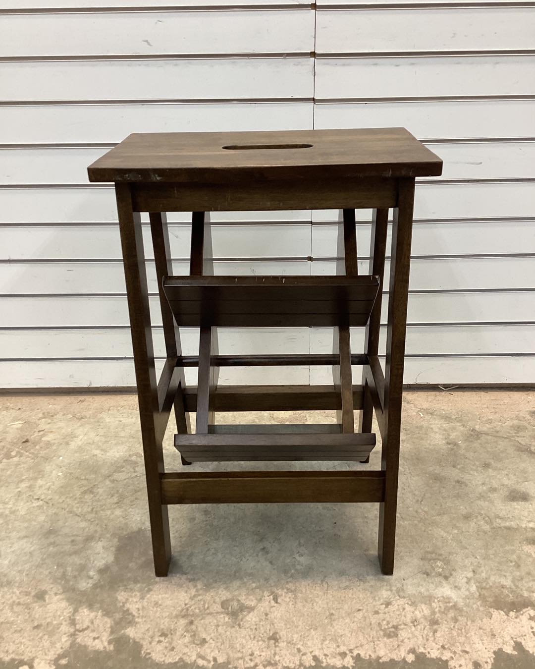 3 - Step Solid Wood Lightweight Folding Small Step Ladder