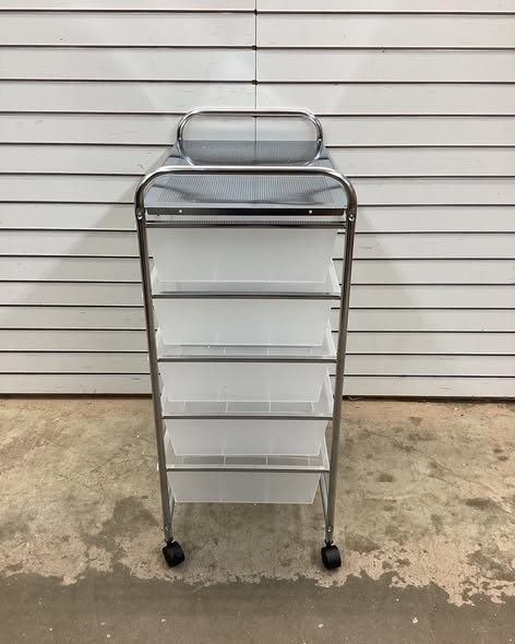 10-Drawer Rolling Storage Cart