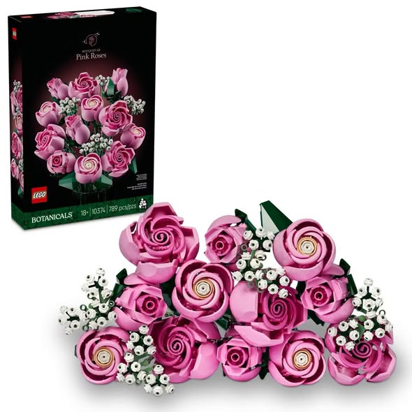 Brand new LEGO Botanicals Bouquet of Pink Roses