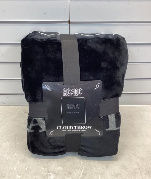 AC/DC Luxury Throw Blanket, 60" x 70"