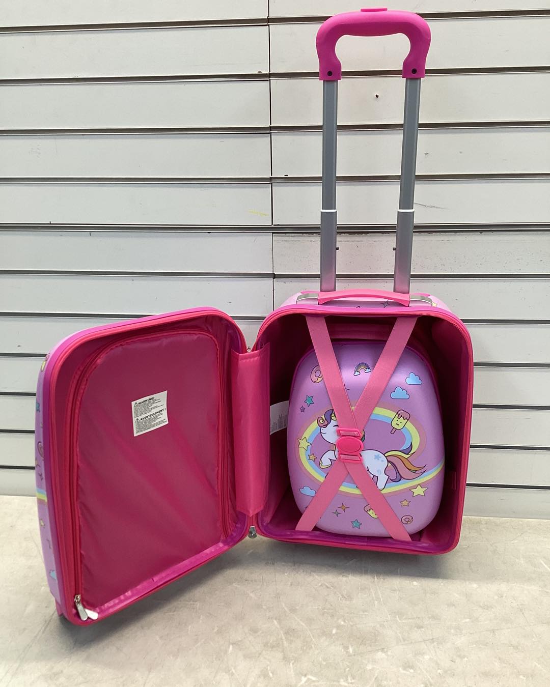 Brand new Costway 2 Piece Kids Luggage Set with Backpack and Suitcase for Travel
