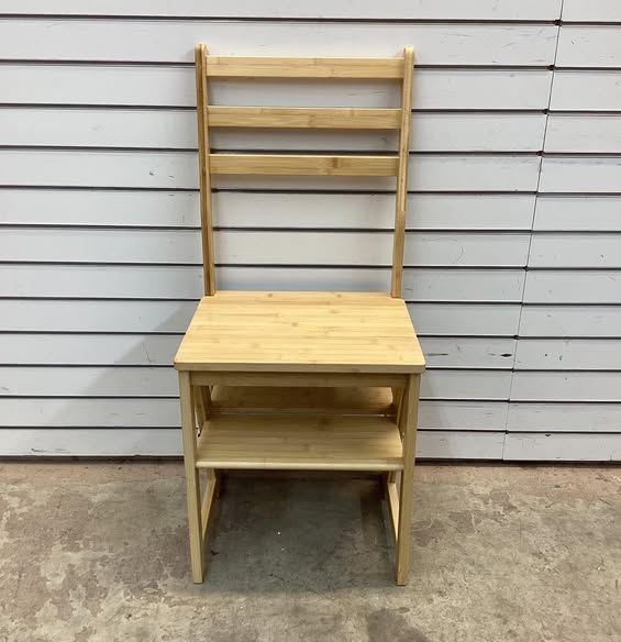 Brand new Innovative Creative Multi-Functional Bamboo Folding 3 Step Chair Stool