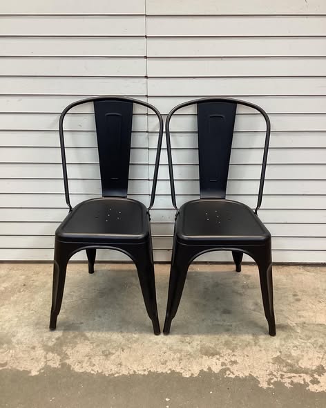 Brand new Lilian Metal Stacking Side Chair (Set of 2)