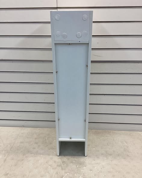 Brand new COSTWAY Small Bathroom Storage Cabinet, Slim Corner Floor Cabinet with Door and Adjustable Shelf, Freestanding