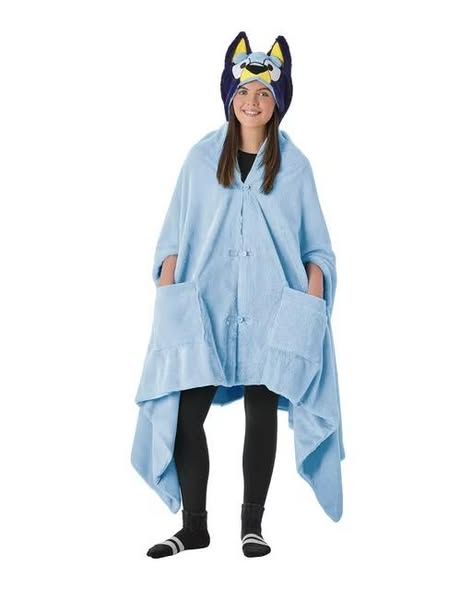 bluey Licensed 43" x 81" Hooded Blanket