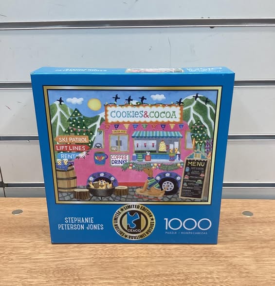 Buffalo Games Interlocking Jigsaw Puzzle, 1000 pc. “Festive Food Truck II”