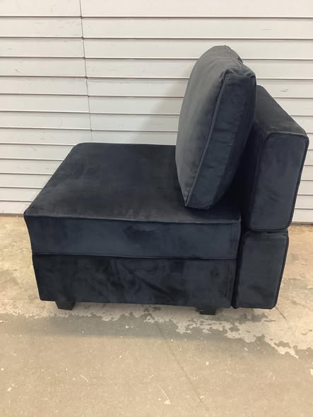 Nakash 26.4'' Wide Upholstered Chair with Back Pillow and Storage