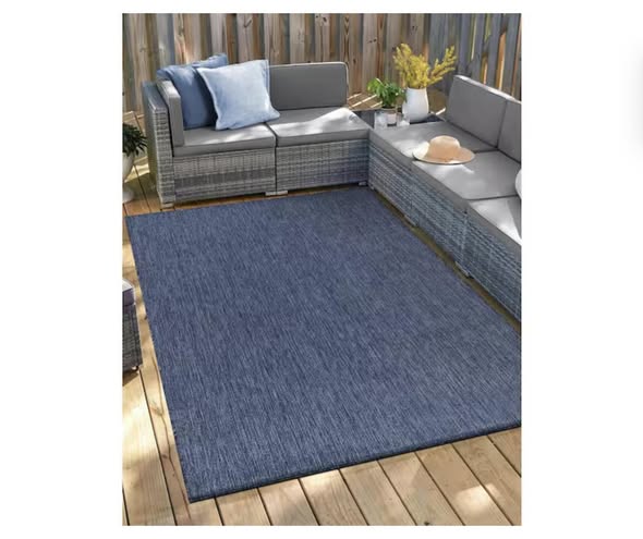 9 ft. x 12 ft. Aloha Washable Indoor Outdoor Area Rug