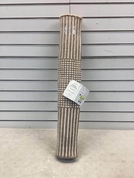 Brand new Threshold designed w/Studio McGee 30"x50" Patterned Grid Woven Outdoor Area Rug Natural