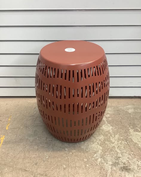 Room Essentials Metal Cutout Round Patio Accent Table