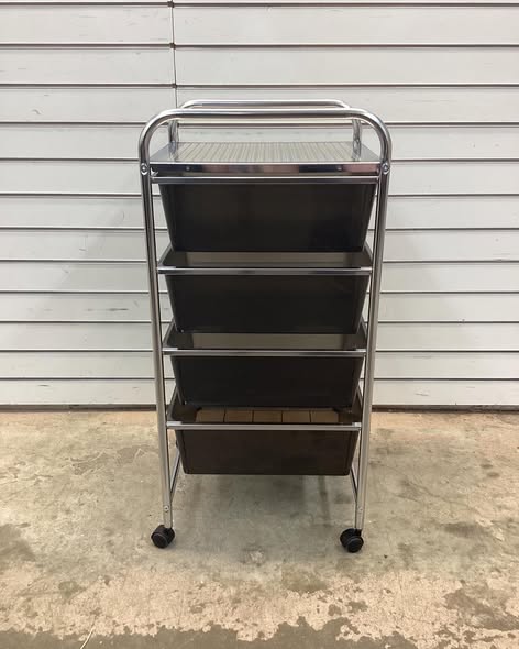Costway Black Office cart