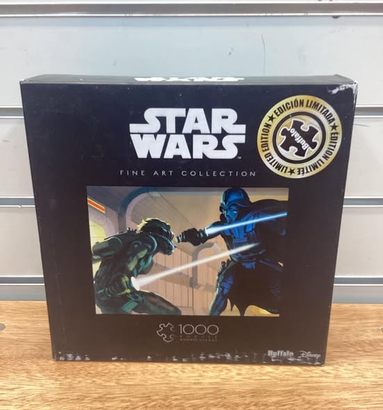 Buffalo Games Interlocking Jigsaw Puzzle, 1000 pc. “Lightsaber Duel”