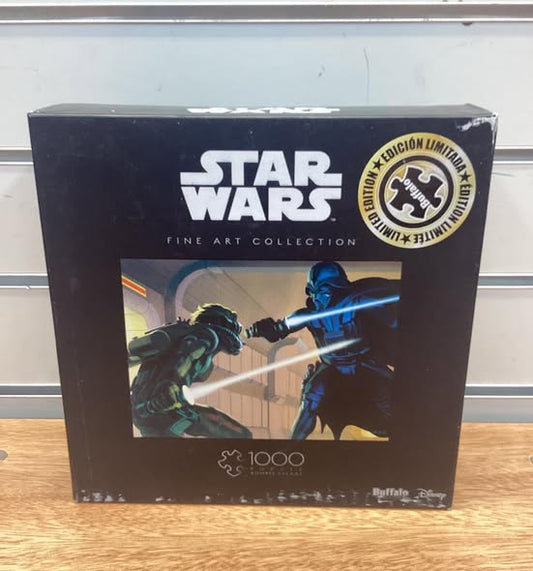 Buffalo Games Interlocking Jigsaw Puzzle, 1000 pc. “Lightsaber Duel”