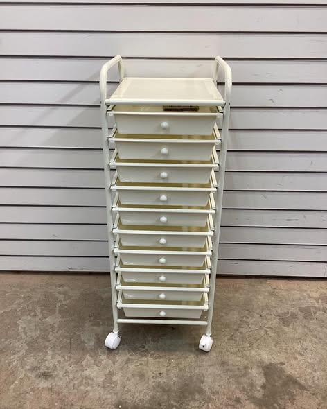 Brand new 10 Drawer Rolling Storage Cart Organizer with 4 Universal Casters