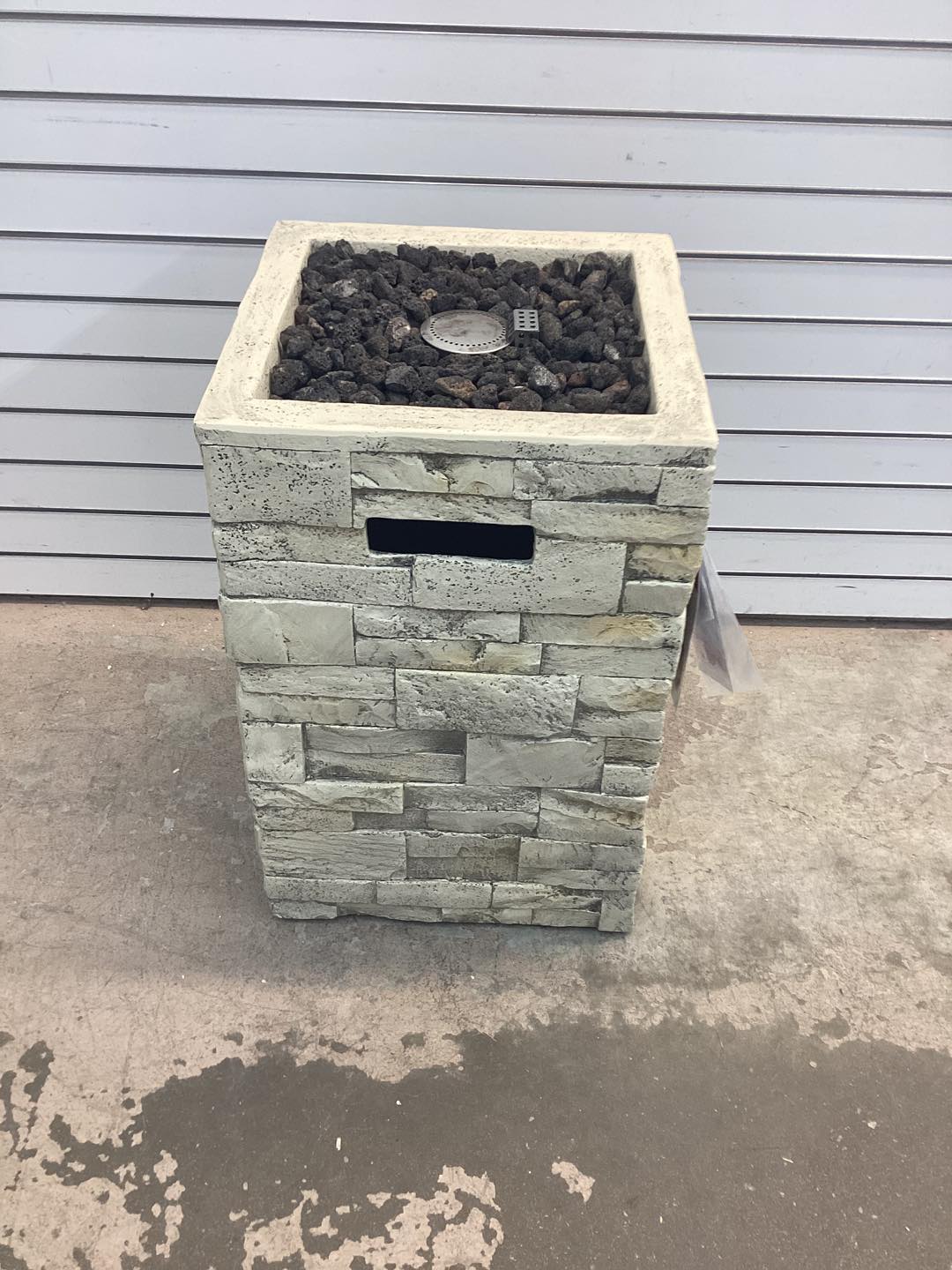 Threshold Outdoor Gas Fire Column