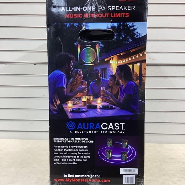 Monster Z6 All-in-One PA Bluetooth Speaker System