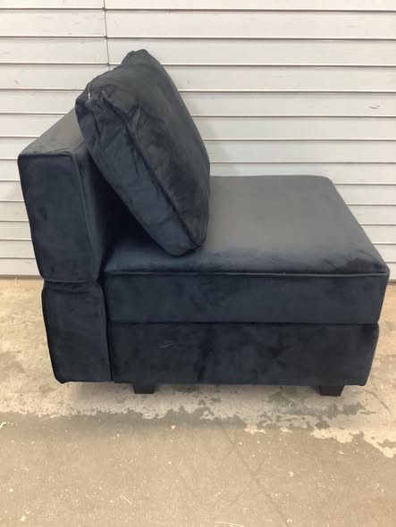 Nakash 26.4'' Wide Upholstered Chair with Back Pillow and Storage