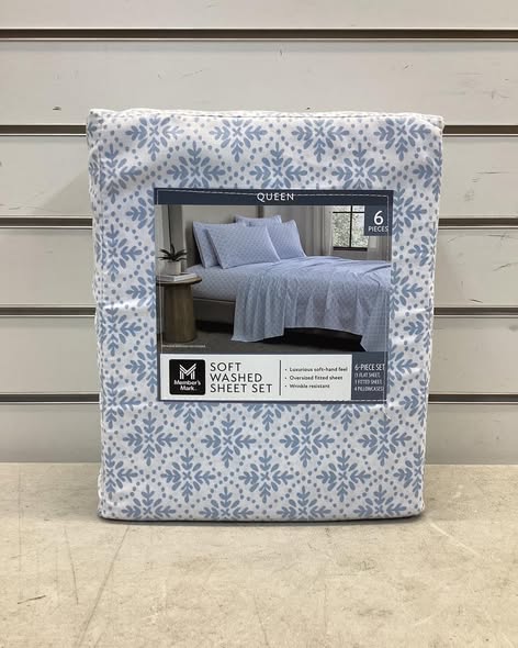 Member's Mark Soft Washed Sheet Set - Queen Size