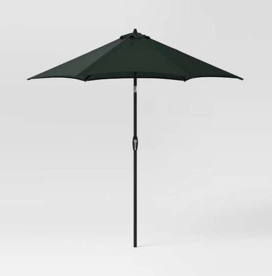 Room Essentials 9' Round Outdoor Patio Market Umbrella