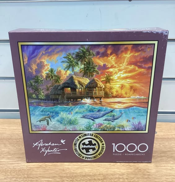 Buffalo Games Interlocking Jigsaw Puzzle, 1000 pc. “Weekend in Paradise”