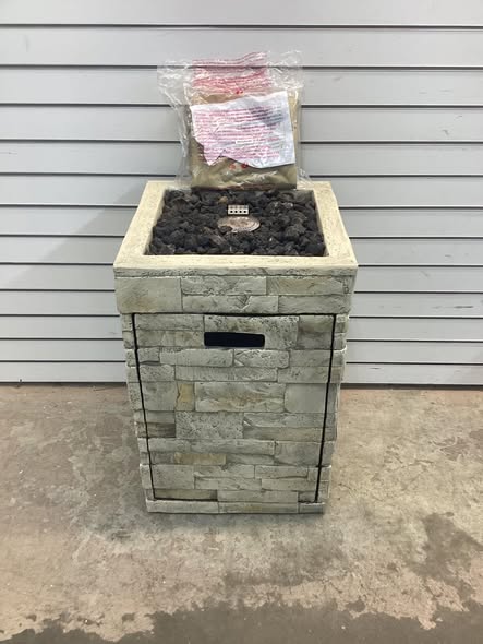 Threshold Outdoor Gas Fire Column