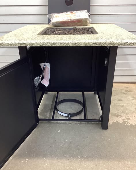 Threshold Rocksprings Stacked Stone Fire Pit - Light Brown