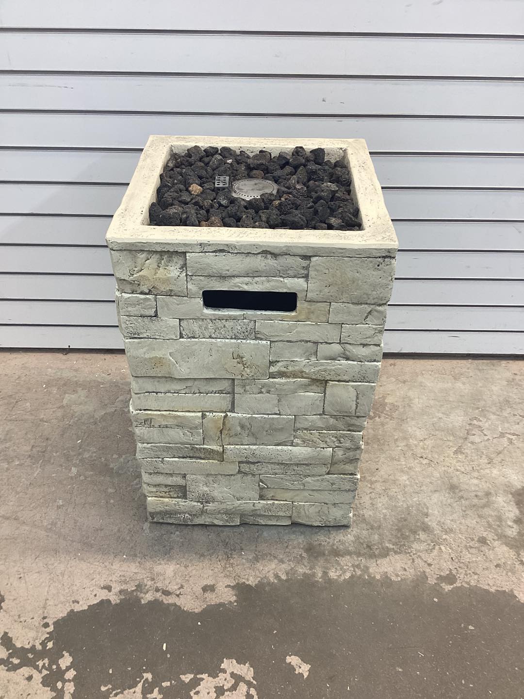 Threshold Outdoor Gas Fire Column