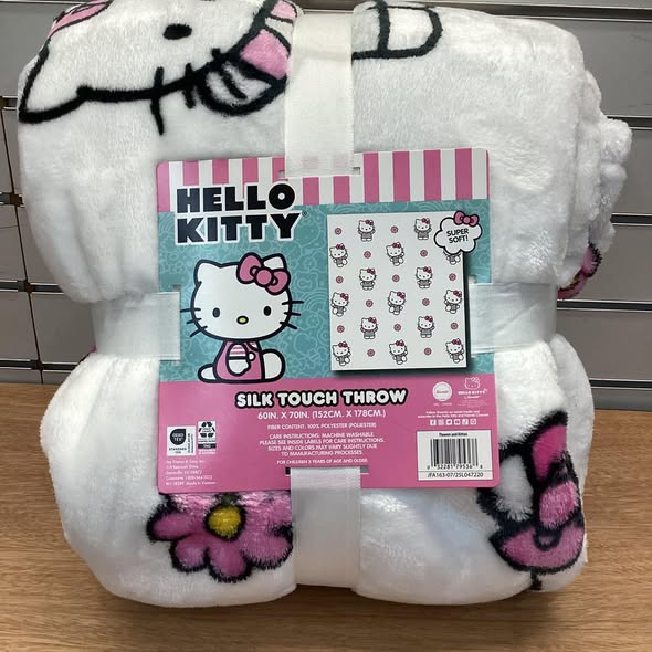 Hello Kitty Silk Touch Throw, 60" x 70"