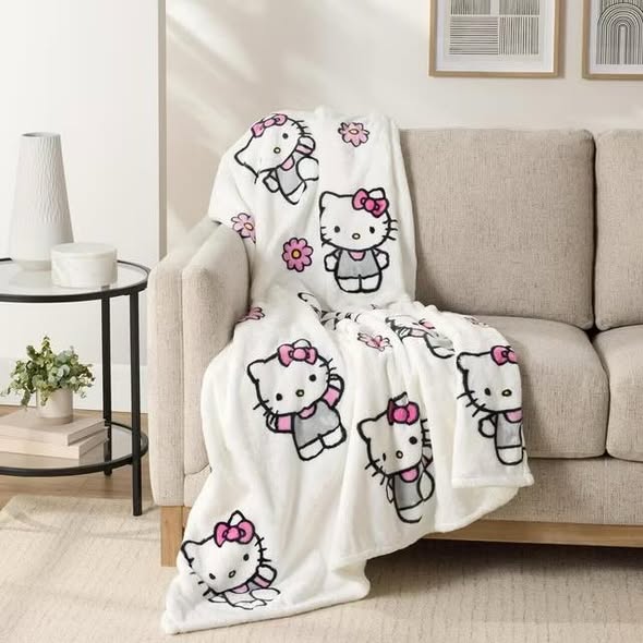 Hello Kitty Silk Touch Throw, 60" x 70"