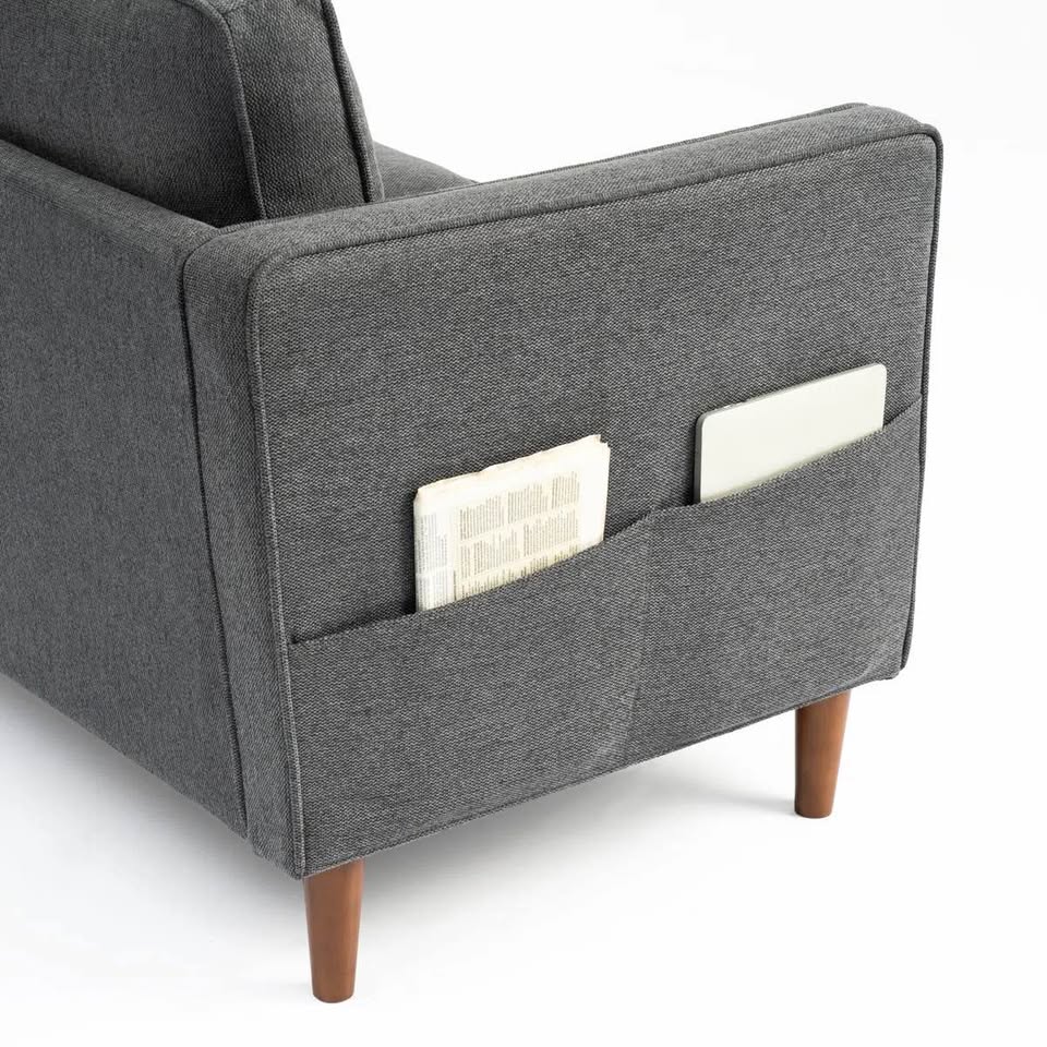Hana 78" Square Arm Sofa