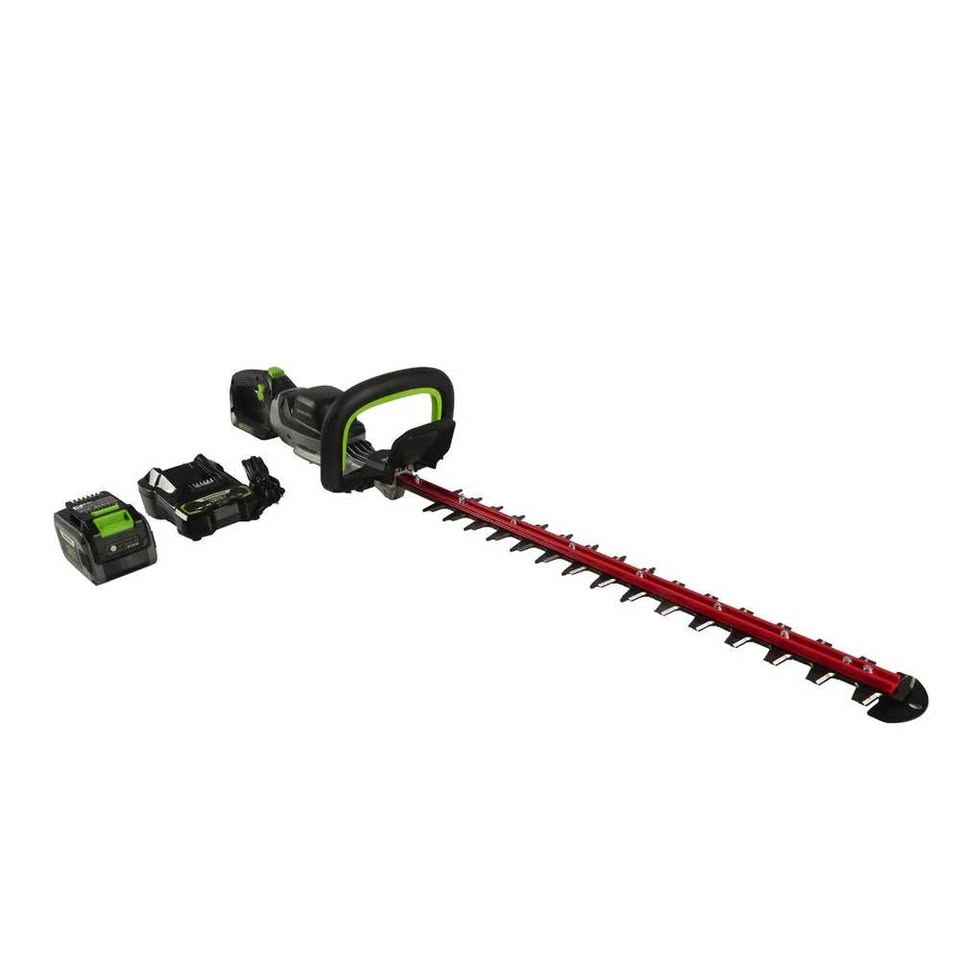 Greenworks 48-Volt 26" Hedge Trimmer with Battery and Charger