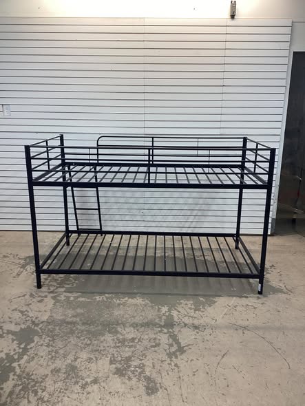 Metal Bunk Bed Twin Over Twin