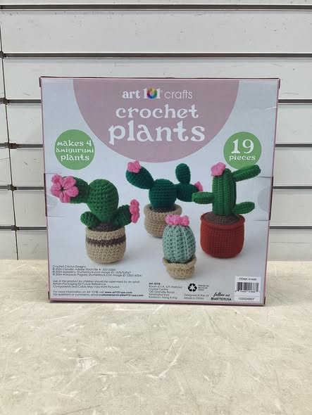 Art 101 Crafts Crochet Plants Kit