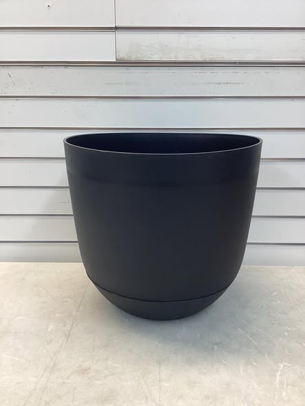 Self-Watering Plastic Indoor Outdoor Planter Pot Black 16"x16" - Room Essentials™: Polypropylene, Freestanding Garden Container