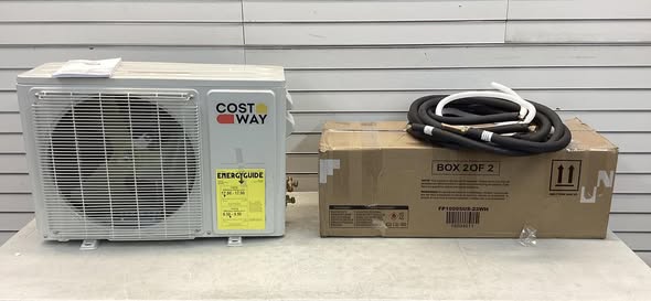 EchoCool Series 11500 BTU 115V Mini Split Air Conditioner and Heat Pump System