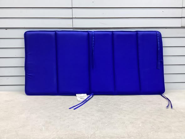 Room Essentials 20"x23" Solid Chair Cushion in Blue