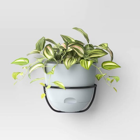 Metal Outdoor Planter Hanger 8"x8"x9.5" Black - Room Essentials