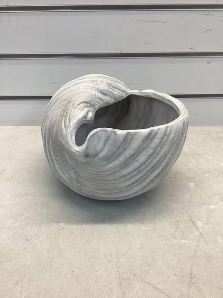 Threshold Medium Shell Ceramic Planter 6.7"x8.7"