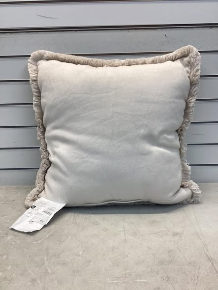 Threshold 20”x20” Square Outdoor Throw Pillow in Green and White Stripes