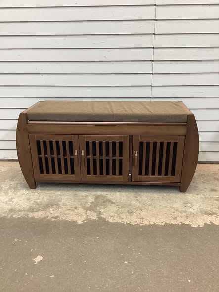 Canora Grey 7 Pair Shoe Storage Bench