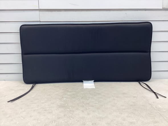 Room Essentials 17"x37" Solid Bench Cushion in Black