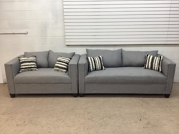 Brand New Fabric Couch and Loveseat Set